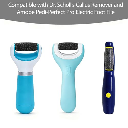 12 Extra Coarse Replacement Rollers for Amope & Dr Scholl's Foot File