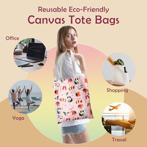 Guinea Pig Makeup Bag - Cute Cotton & Linen Zipper Pouch Tote
