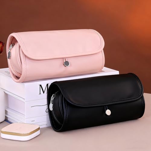 LKYQ Black Keychain Storage Bag with Large Capacity Eco-Friendly Convenience