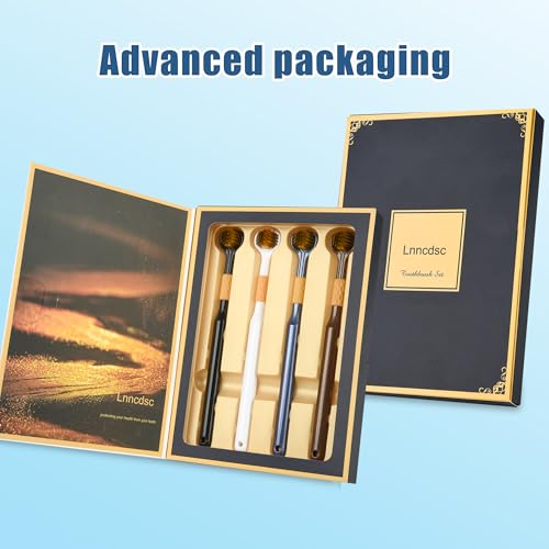 3-Sided Toothbrush Set for Adults | Extra Soft & Medium Bristles