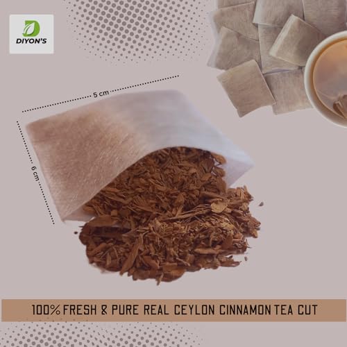 Ceylon Cinnamon Tea Bags - 100% Pure in Resealable Pouch