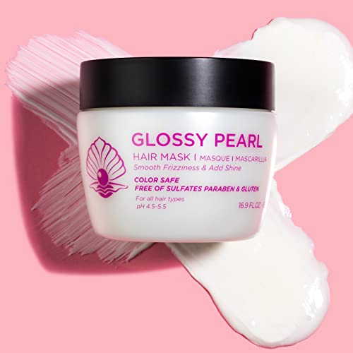 Luseta Glossy Pearl Hair Mask for Dull Hair - Deep Hydration & Frizz Control