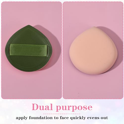 Ymapinc 5-Pack Makeup Sponges - Soft, Latex-Free Foundation Puffs