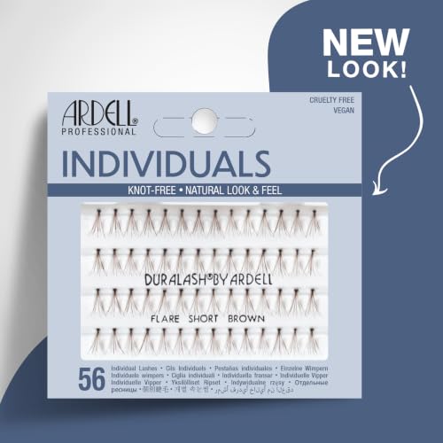 Ardell Knotted Short Brown Lash Clusters - Natural Volume, 4 Pack