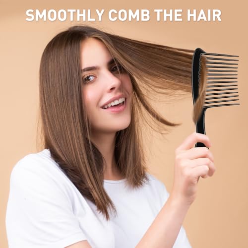 HDAJY Wide Tooth Comb for Wet & Dry Hair - No Damage