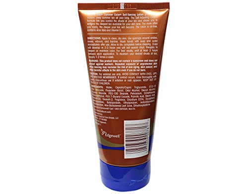Banana Boat Self-Tanning Lotion Deep Dark Color 6 fl oz (Pack of 2)