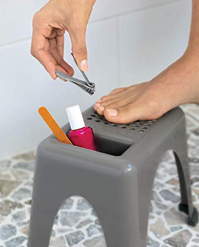 Easy Reach Non-Slip Foot Rest for Shower & Pedicures