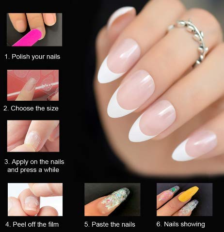 Glossy Watermelon Pink Press-On Nails - 24 Full Cover Short Set