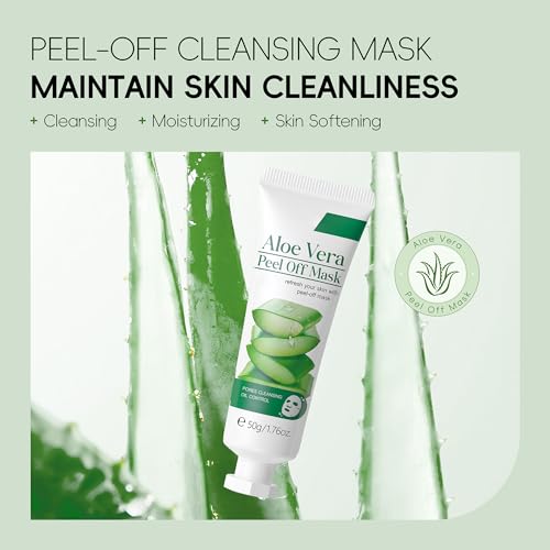 DLZZRS Aloe Vera Peel-Off Gel Mask - Hydrating & Nourishing Skin Care