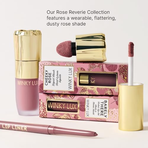 Winky Lux Ultra-Nourishing Tinted Lip Oil - Rose Reverie Dusty Rose