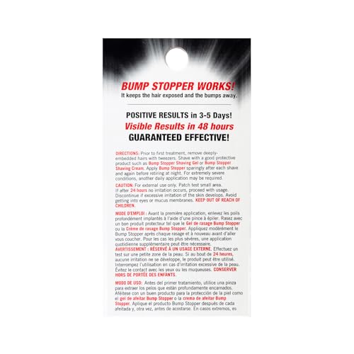 Bump Stopper Sensitive Post-Shave Treatment (2 x 0.5 oz) – Razor Bump & Ingrown Hair Care