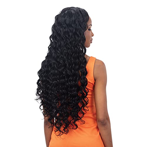 Freetress Milky Way Weave Organique Flowy Loose Deep 24" - Off Black 1B
