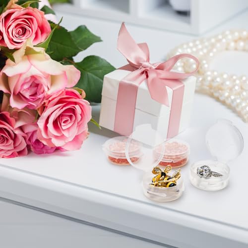 100 Pcs Plastic Cosmetic Jars, 5g Makeup Sample Containers with Snap