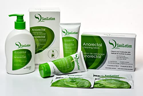 Sanilotion Hygienic Cleansing Lotion 100ml - No-Rinse Anal & Personal Hygiene