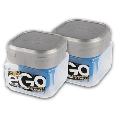 eGo Hair Cera for Men - 160ml Flexible Hair Wax - 2 Pack - Colombian