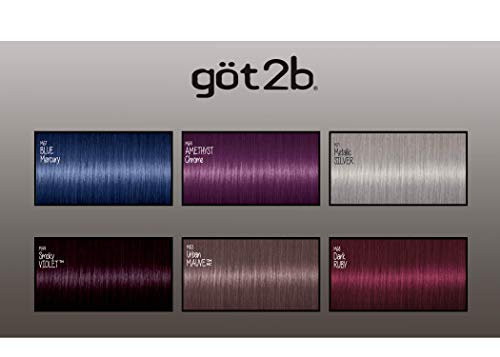 Got2B Metallics Permanent Hair Color, Smoky Violet - 1 Count
