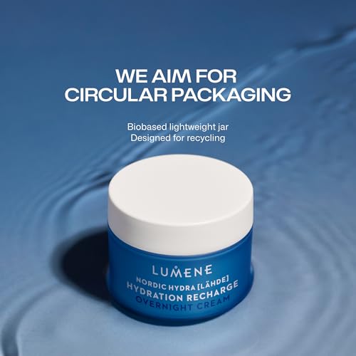 Lumene Nordic Hydra Intense Night Cream – 50ml, Organic Birch Sap, Vegan