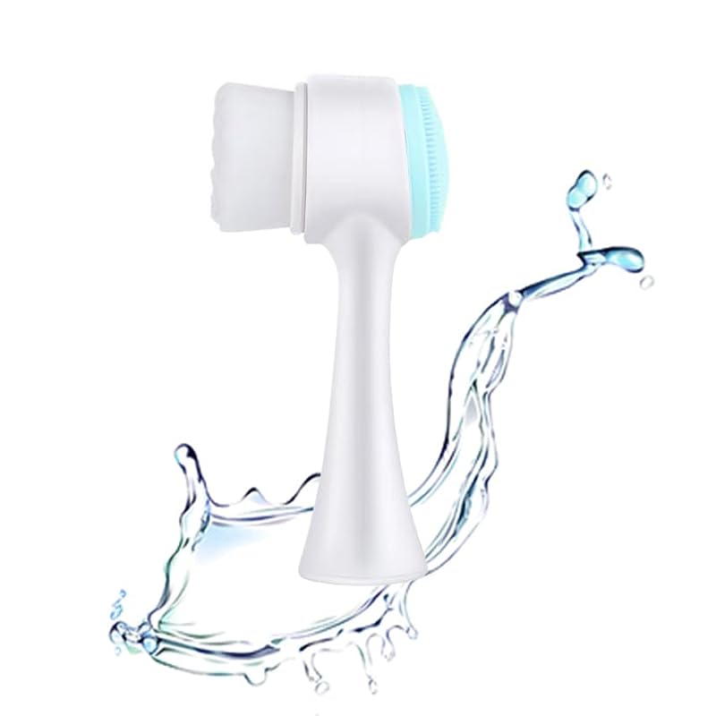 OHES 2-in-1 Facial Cleansing Brush - Double-Sided Exfoliator & Massager