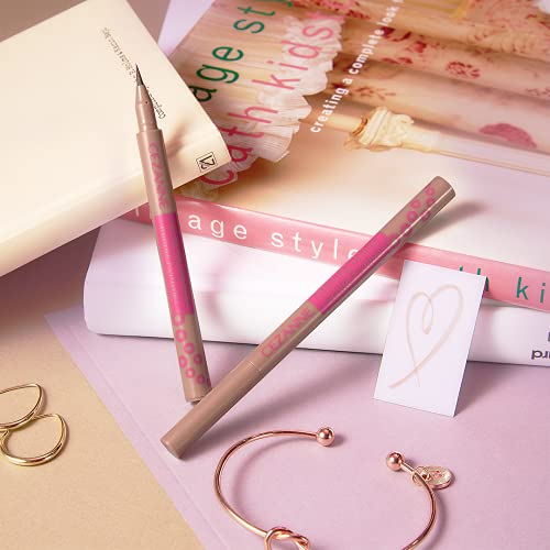 Cezanne Double Eyelid Liner for Natural 3D Eye Definition & Brows