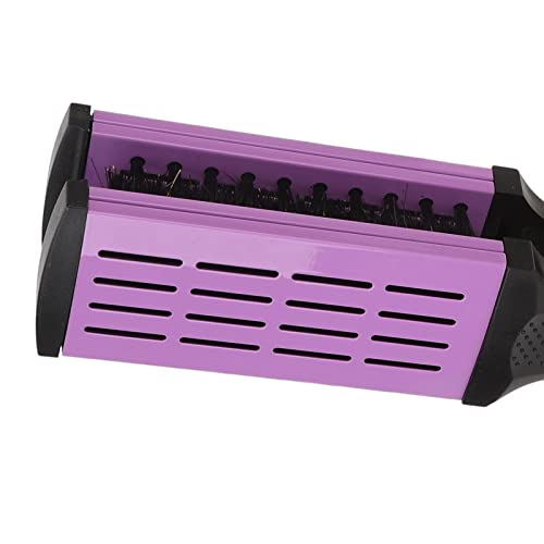 ANGGREK V-Shaped Hair Straightening Brush - Anti-Static Detangling Comb