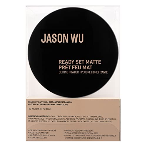 Jason Wu Ready Set Matte Setting Powder - Translucent Banana, 24g