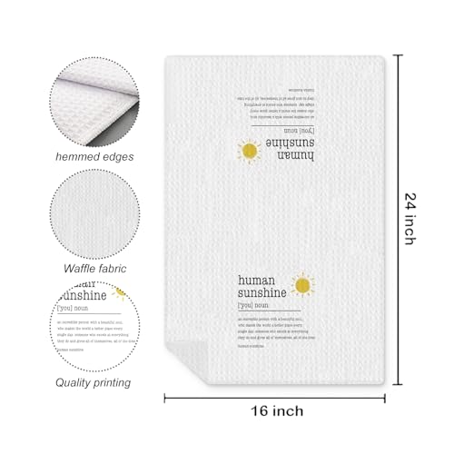 Versatile Quick-Drying Kitchen Towels - 16x24 Inch Gift Ideas