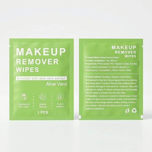 Coldcool Gentle Makeup Remover Wipes 30ct for Sensitive Skin, Waterproof & Travel-Friendly