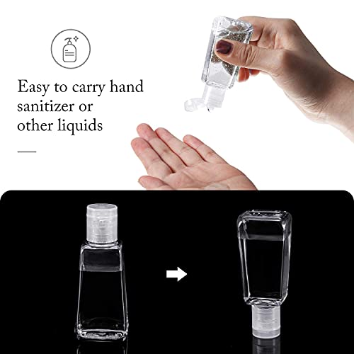 Marble Travel Essentials Kit – 40-Pack Bottles & Lanyards for Women