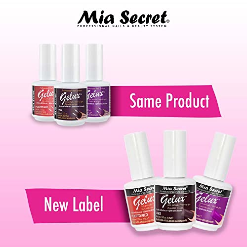 Mia Secret Gelux Soak-Off Gel Polish – Splash of Stars, UV/LED Cured