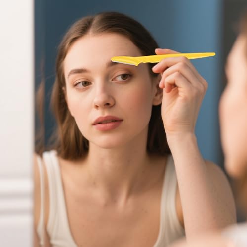 30-Piece Facial Razor Set - Multicolor Eyebrow Trimmers for Men & Women