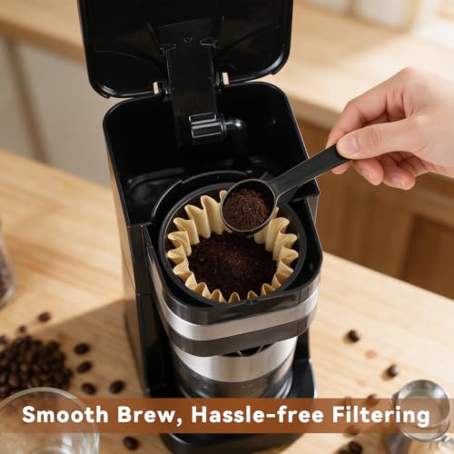 200 Pcs Coffee Filters for Elite Gourmet EHC111A & Mixpresso DCM-B-TM