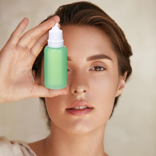 50 Pcs 10ml Plastic Dropper Bottles, Leak-Proof Squeezable Liquid Containers