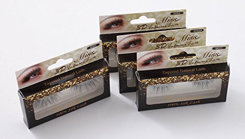 Miss Lash 3D Volume Lashes M311 - 4 Pairs of Reusable Natural Lashes