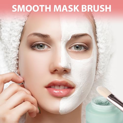 BeautyFactor Facial Mask Application Brush - Soft Bristle Skincare Tool