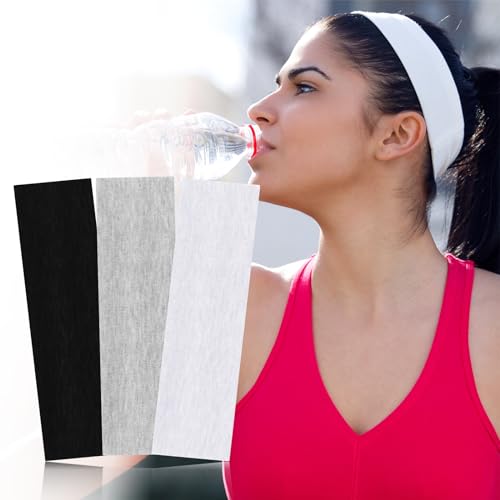 Mabor Non-Slip Wide Sports Headbands for Women & Men - Sweat-Absorbing Hair Accessories