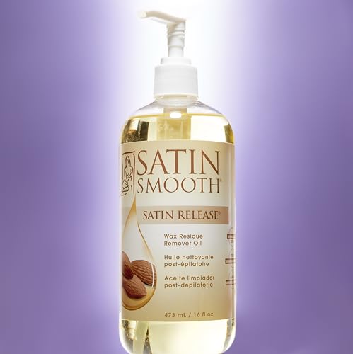 Satin Smooth Post-Wax Residue Removal Oil 16 oz - Gentle Skin & Equipment Cleaner
