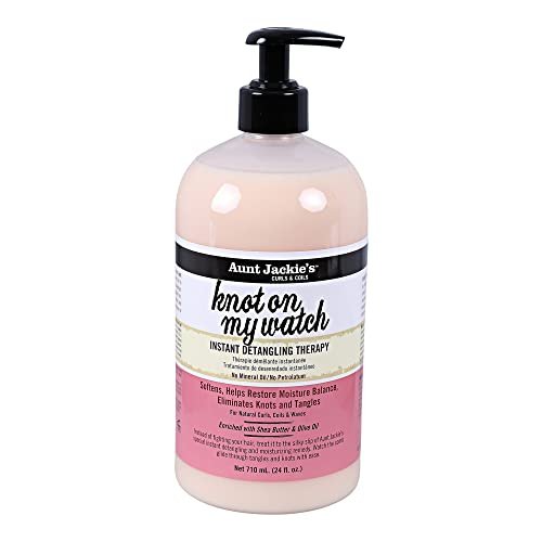 Aunt Jackie's Knot On My Watch Detangling Therapy 24oz Family Pump for Natural Curls