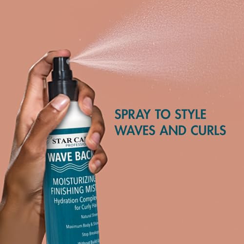 STAR CARE Lightweight Curl Enhancing Mist for Frizz Control, 8oz
