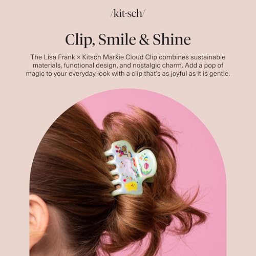 Lisa Frank x Kitsch Medium Cloud Claw Hair Clip for Women
