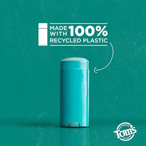 Tom's of Maine Natural Deodorant, Lemongrass Tea Tree, 3.25 oz (2 Pack)