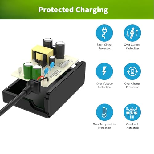 LONNKY Replacement Charger for Panasonic Arc Series Shavers 4.8-5.4V