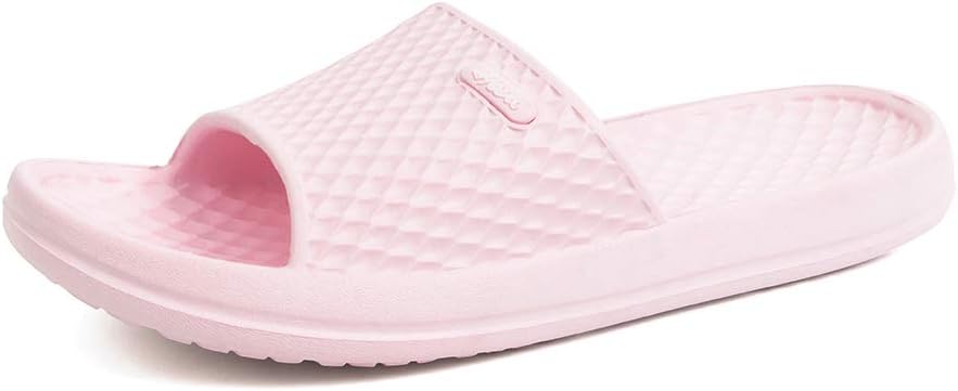 FunkyMonkey Women's Non-Slip Shower Slippers - Indoor & Beach Sandals | Comfortable & Stylish