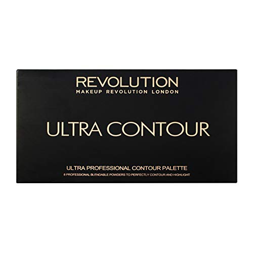 Revolution Ultra Contour Face Palette - 8 Powder Shades for Sculpting