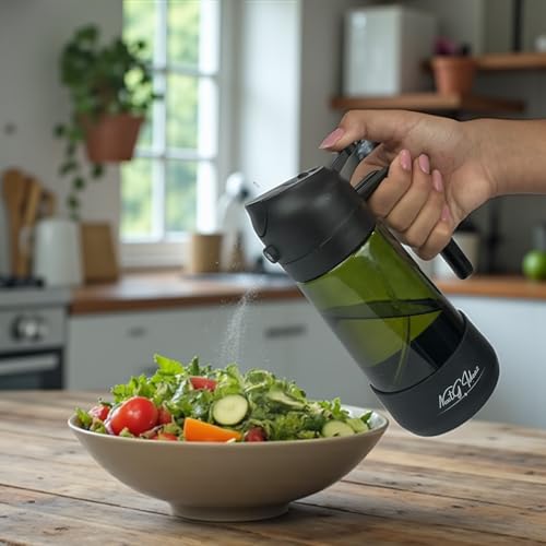 NextG Ideaz 2-in-1 Oil Dispenser & Sprayer - 16oz Glass Bottle
