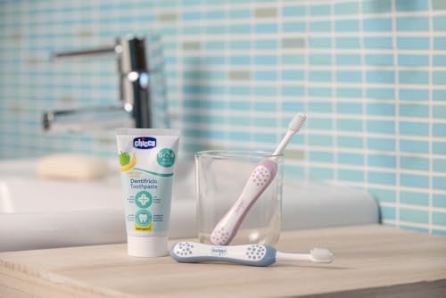 Chicco Lilac Baby Toothbrush for 6 Months & Up – Pack of 1, Purple