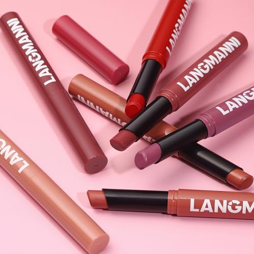 Jolilab Velvet Matte Lipstick Set - 2 Pcs in Nude to Dark Shades