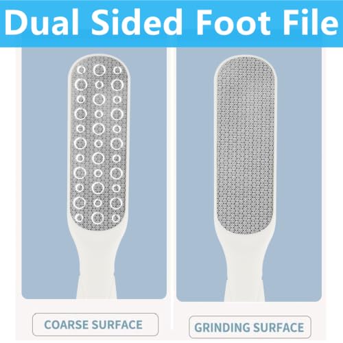 Fu Store 2 Pack Foot Files Callus Remover Rasp Dual Sided File