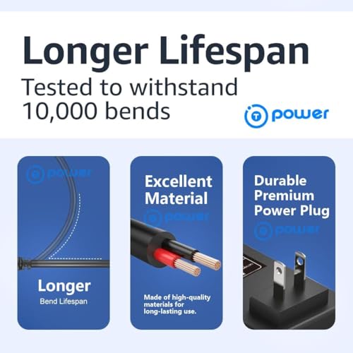 24V Charger for Nail Drills - T POWER Replacement Adapter