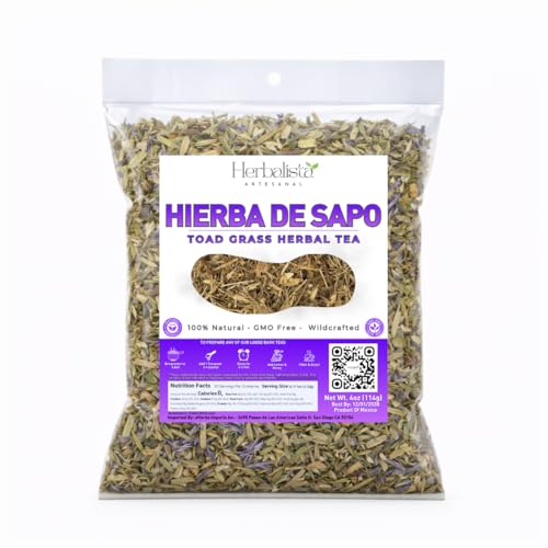 Hierba de Sapor Herbal Tea - Premium Loose Leaf Toad Grass Herb - 4 oz