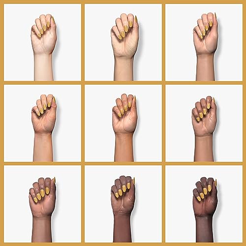 Sally Hansen Insta Dri Matte Metallics Nail Polish Gold Rush 0.31 Fl Oz - Fast Drying, Shiny Finish